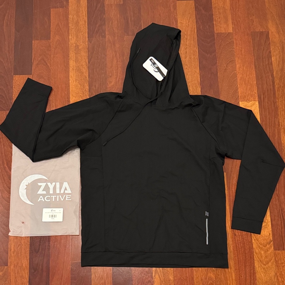 ZYIA Black Sahara Hooded Jacket